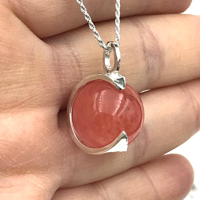 Colgante Luna Creciente Cherry