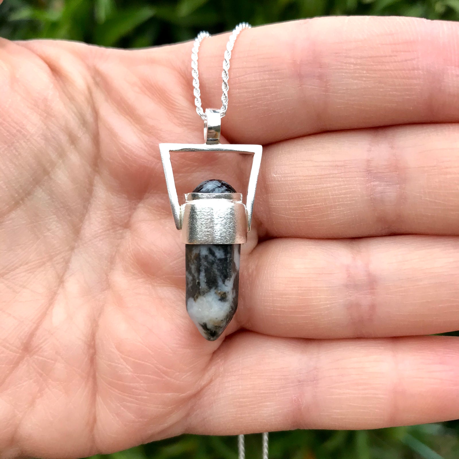 Colgante Geo Moon Nevada