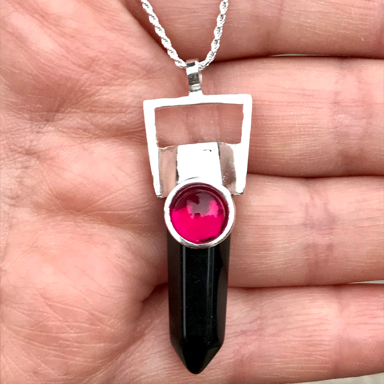 Colgante Geo Classic Corindón