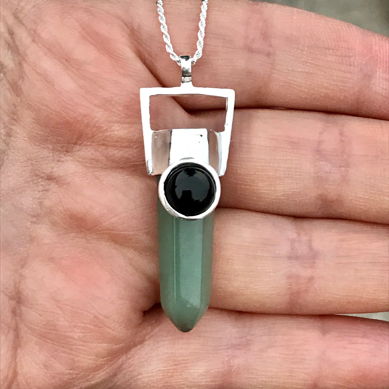 Colgante Geo Classic Aventurina