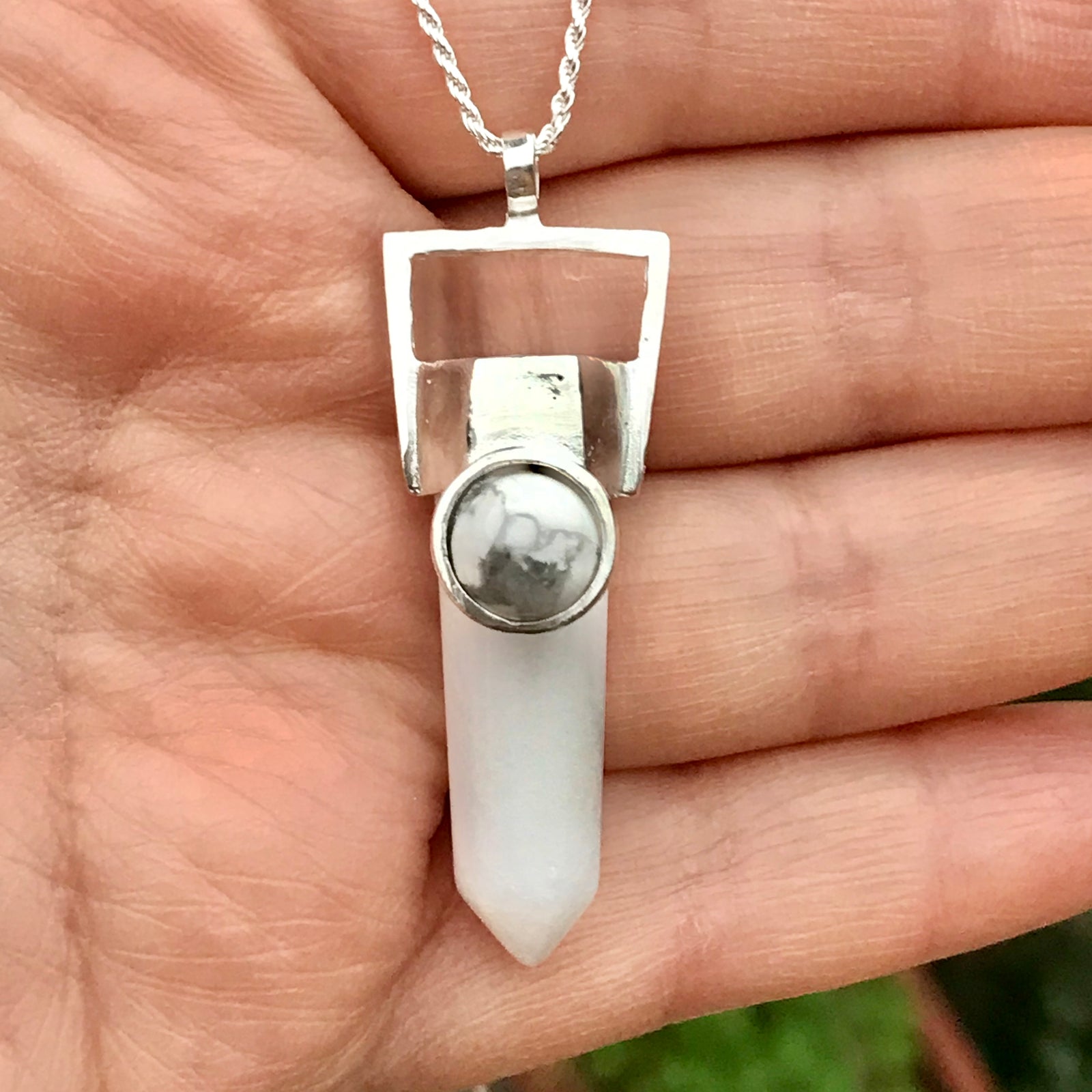 Colgante Geo Classic Blanco