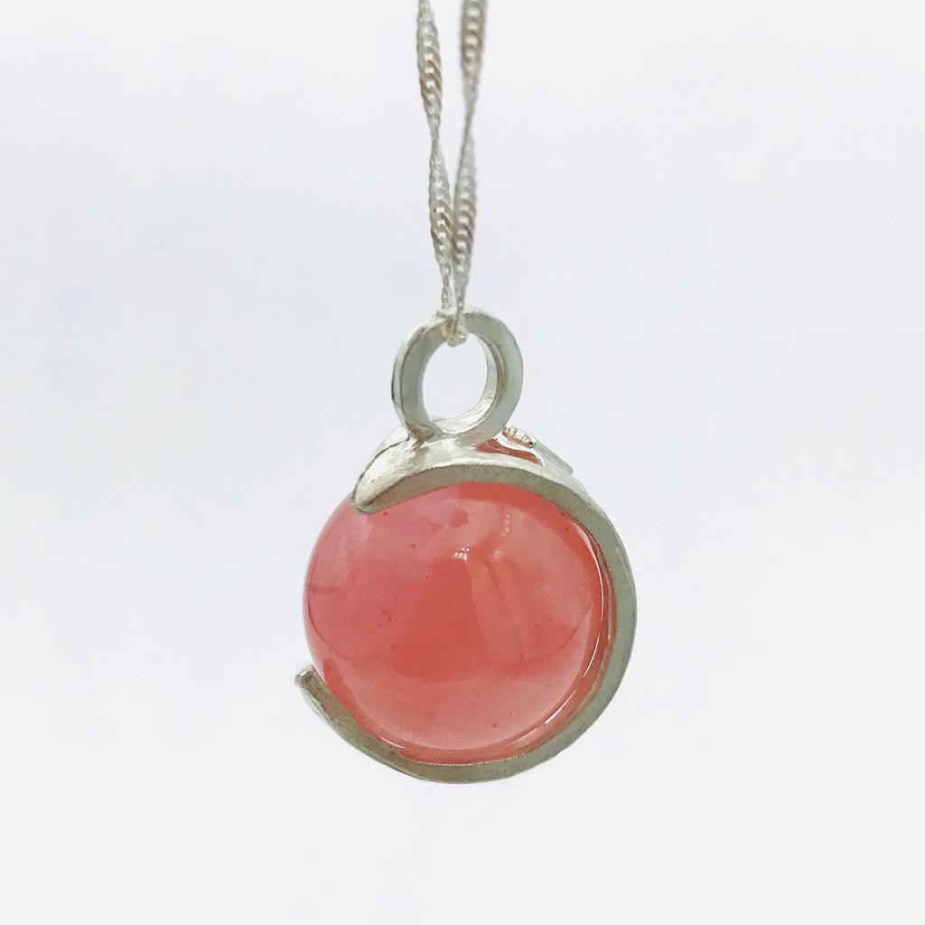 Colgante Luna Creciente Cherry