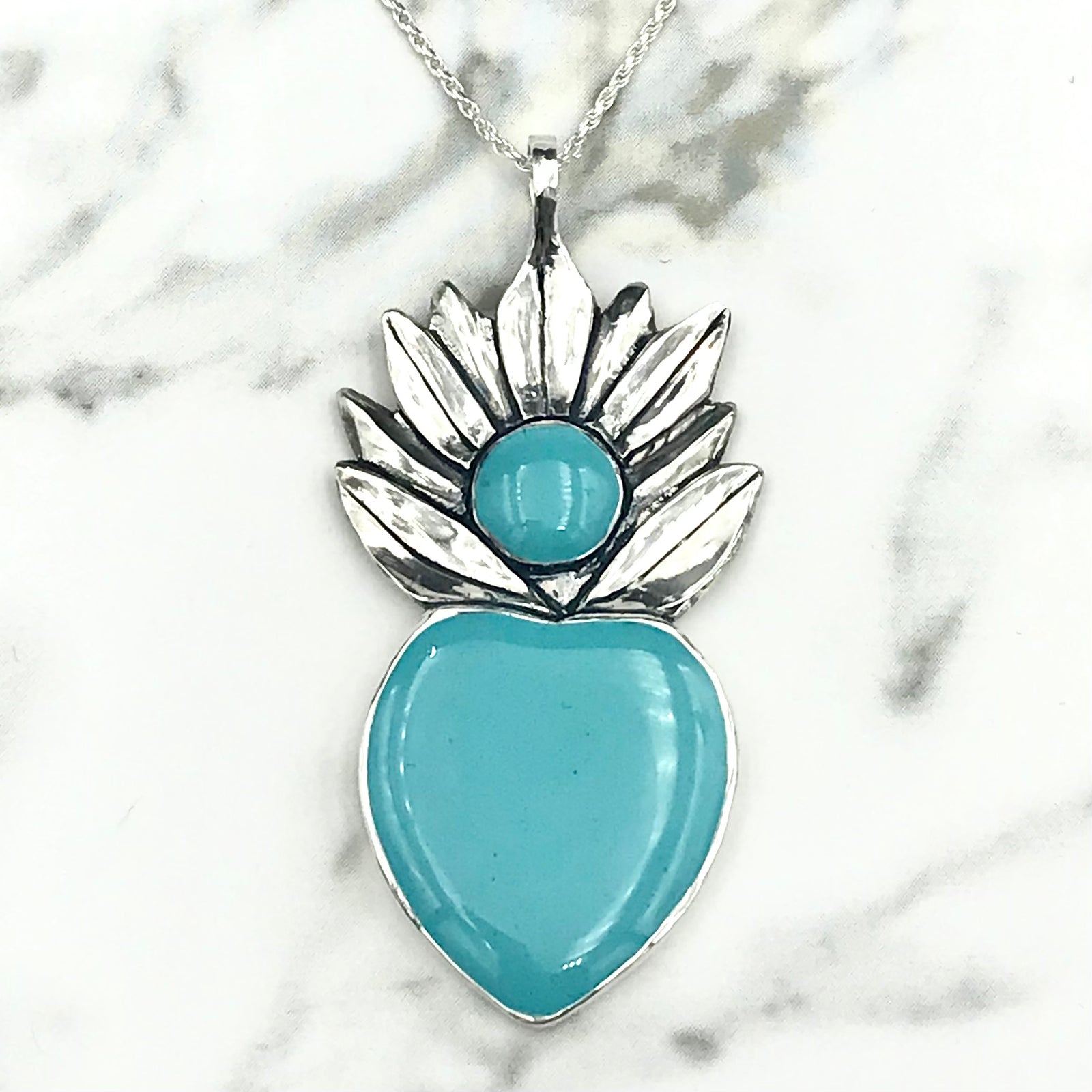 Corazón Salvaje Turquesa