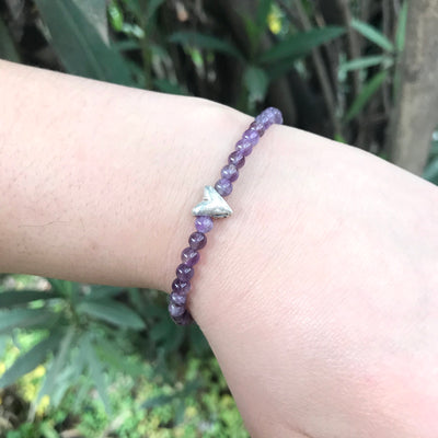 Pulsera Corazón Tiny Amatista